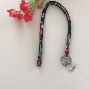 Vera Bradley Lanyard KeyChain NWT